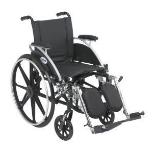 Drive Medical Viper Wheelchair with Detachable Desk Arm